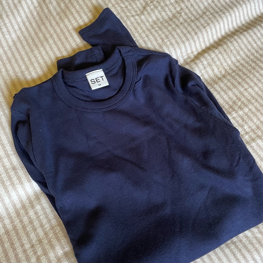 SET Navy Blue Sweater